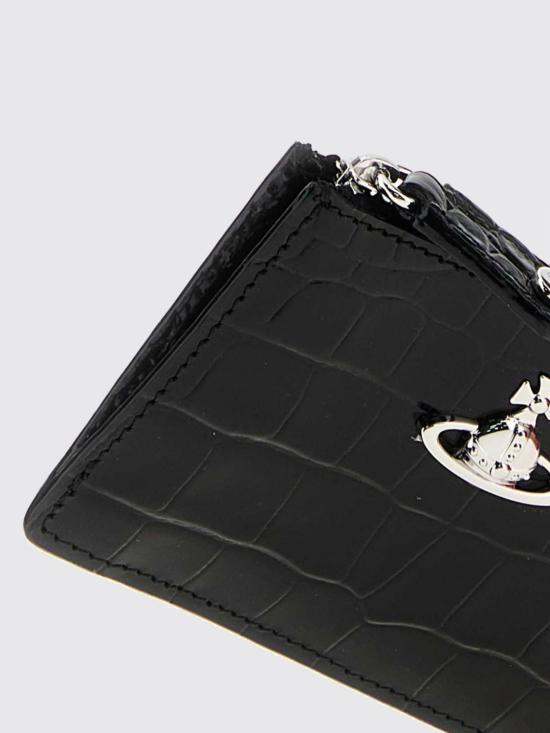 26FW 비비안웨스트우드 지갑 54020011WL0098 N401 Black - VIVIENNE WESTWOOD