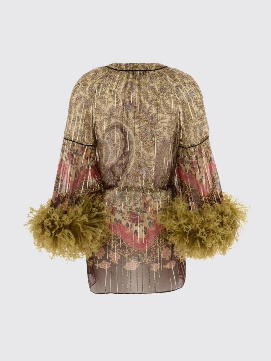 26SS 발렌티노 가라바니 블라우스 8B3AEBB7A54 BR9 Beige - VALENTINO GARAVANI