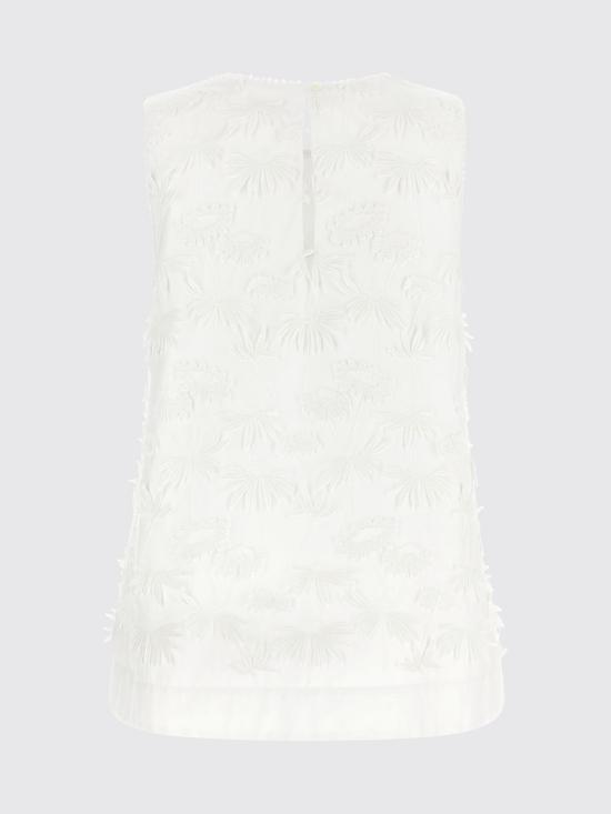 26SS 파로쉬 민소매 티셔츠 D314353CUBO26 801 White - PAROSH