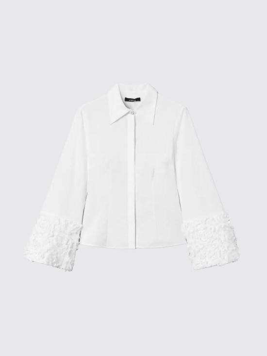 26SS 액티튜드 트윈세트 셔츠 261AP2232 00526 White - ACTITUDE TWINSET