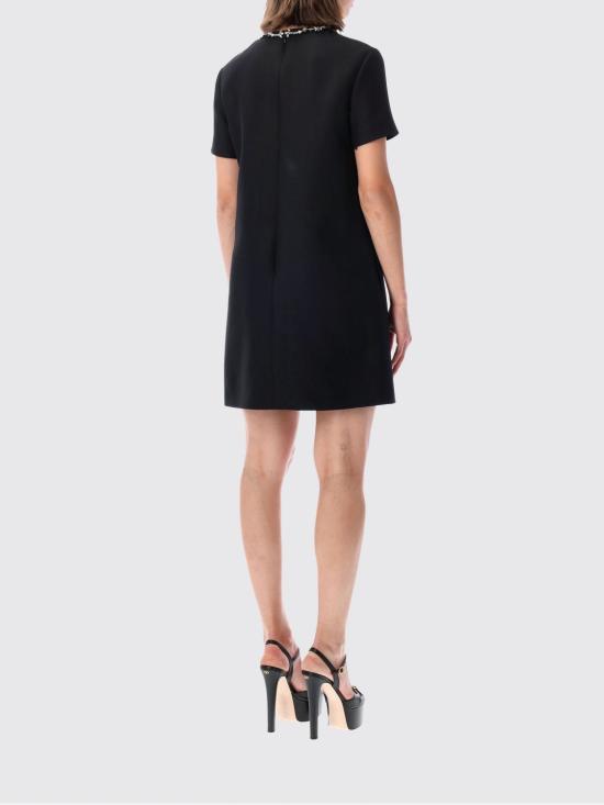 26FW 발렌티노 가라바니 미디 원피스 VAKK51CF NUD Black - VALENTINO GARAVANI