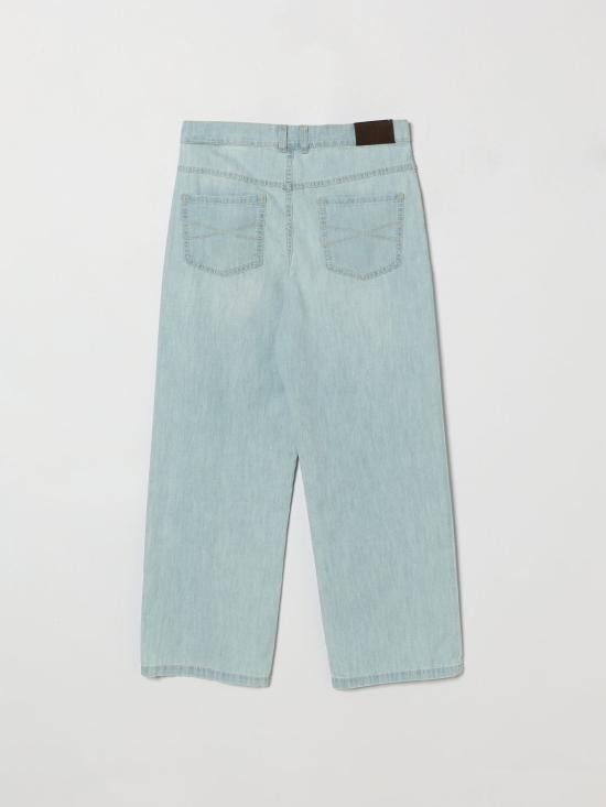26SS [키즈] 브루넬로 쿠치넬리 진 BH192P644 C9026 Denim - BRUNELLO CUCINELLI