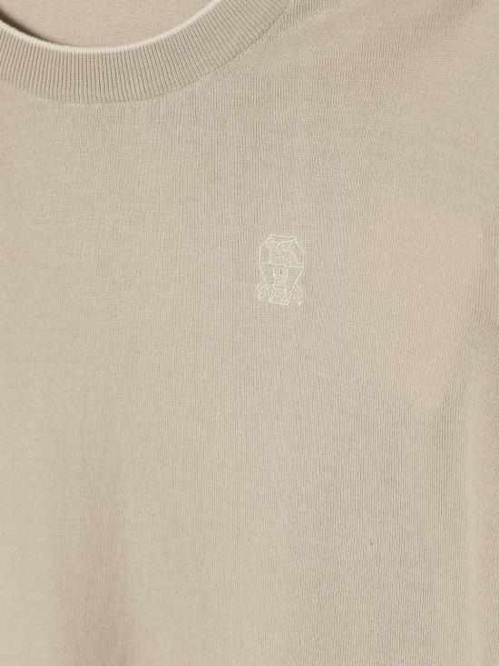 26SS [키즈] 브루넬로 쿠치넬리 풀오버 B29M84500 CBD04 Beige - BRUNELLO CUCINELLI