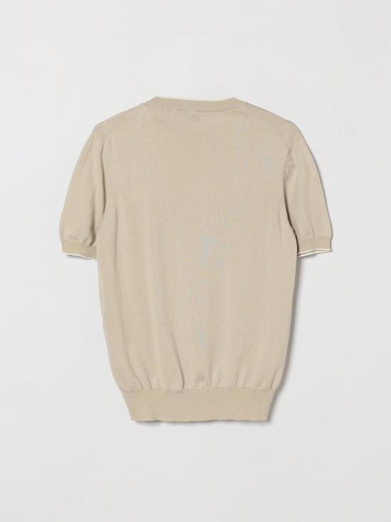 26SS [키즈] 브루넬로 쿠치넬리 풀오버 B29M84500 CBD04 Beige - BRUNELLO CUCINELLI