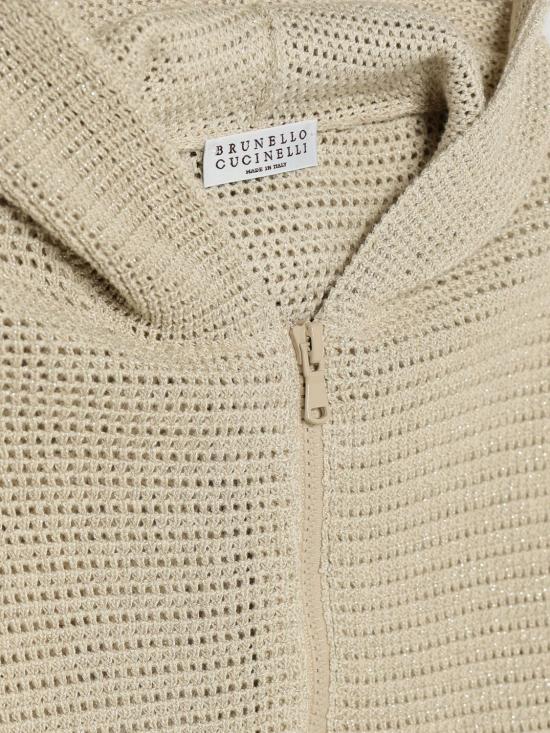 26SS [키즈] 브루넬로 쿠치넬리 풀오버 BSTM21206 CY948 Beige - BRUNELLO CUCINELLI