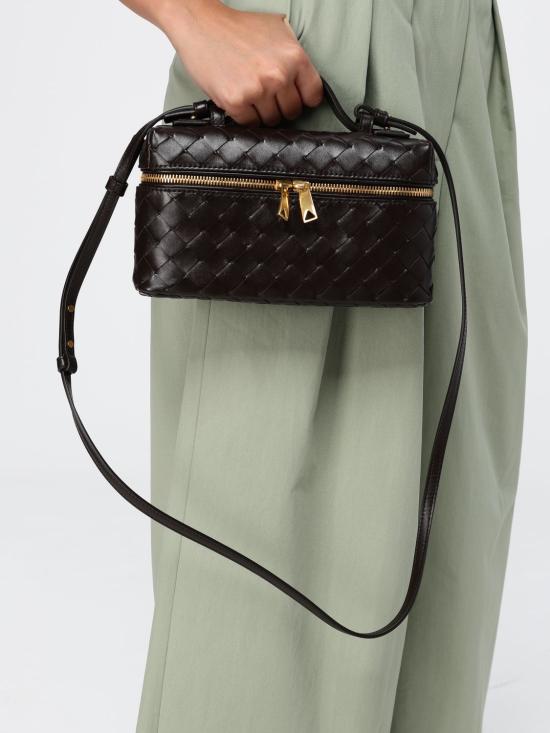 26FW 보테가베네타 뱅뱅 베니티 케이스백 789109V3IV1 2132 Brown - BOTTEGA VENETA
