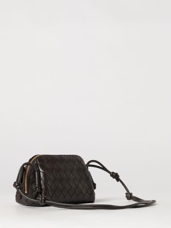 26FW 보테가베네타 인트레치아토 콘서트 파우치 794258VCPP1 2132 Brown - BOTTEGA VENETA