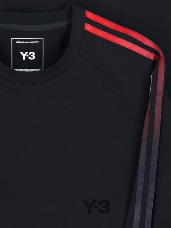 26FW 와이쓰리 긴팔 티셔츠 KQ8586 BLACK DOM - Y-3