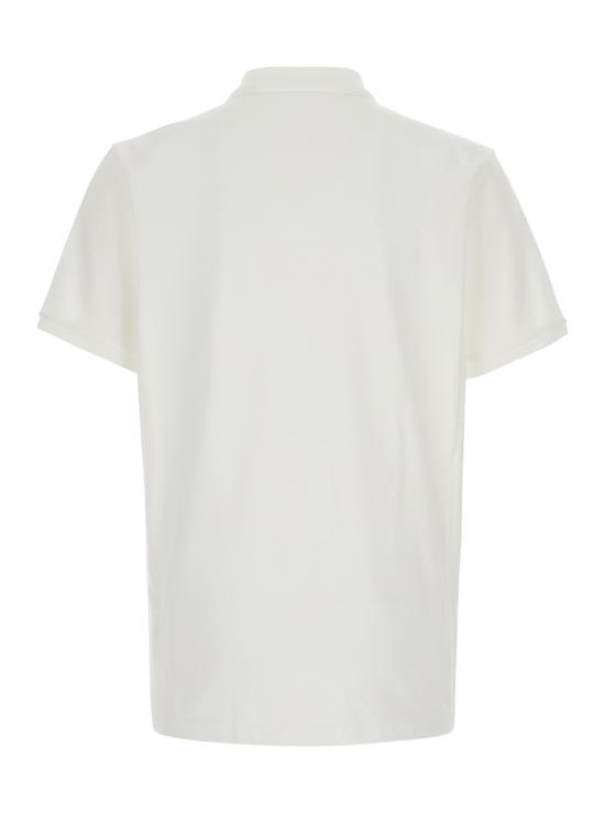 26FW 몽클레어 폴로 티셔츠 8A00011 84556 002 WHITE DOM - MONCLER