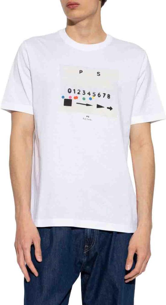 26FW 폴 스미스 지브라 패치 반팔 M2R 011R WP6868 01 WHITE DOM - PAUL SMITH