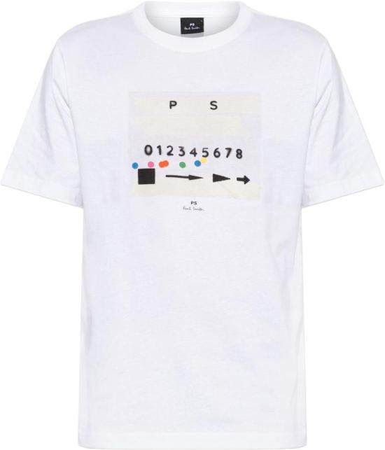 26FW 폴 스미스 지브라 패치 반팔 M2R 011R WP6868 01 WHITE DOM
