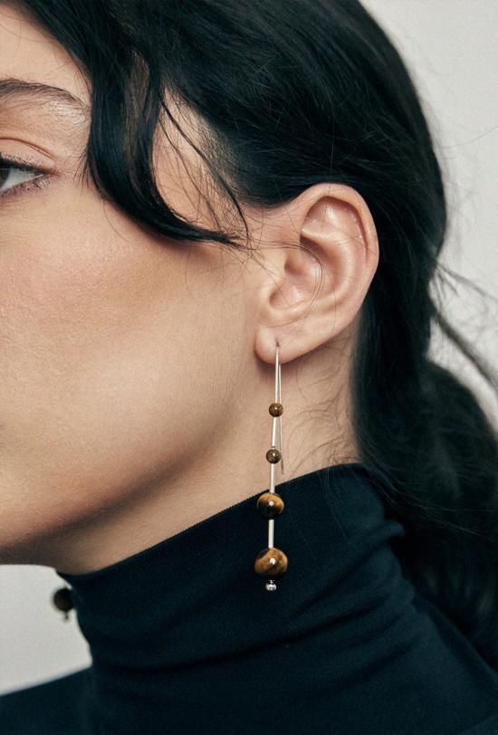  마슬로 주얼리 이어링 라지 아이돌 - MASLO JEWELRY