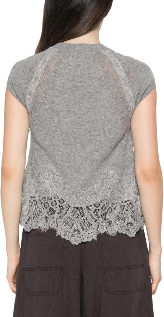 26FW 에르마노 설비노 블라우스 D495L307APTPYUN1704 GREY - ERMANNO SCERVINO