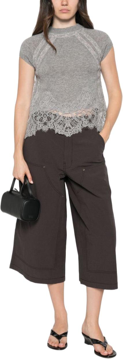 26FW 에르마노 설비노 블라우스 D495L307APTPYUN1704 GREY - ERMANNO SCERVINO