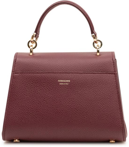 26FW 살바토레 페라가모 토트백 21A762796616 MAROON - SALVATORE FERRAGAMO