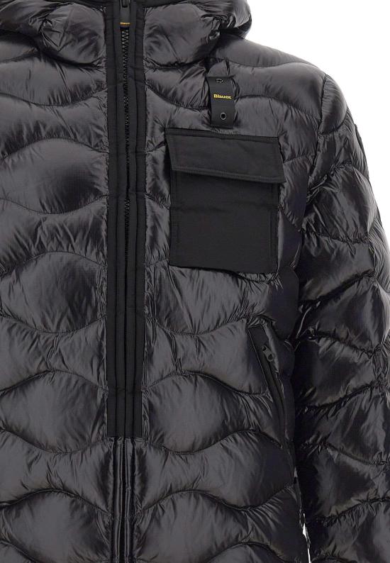 26FW 블라우어 숏패딩 26WBLUC02053005958999EI BLACK - BLAUER