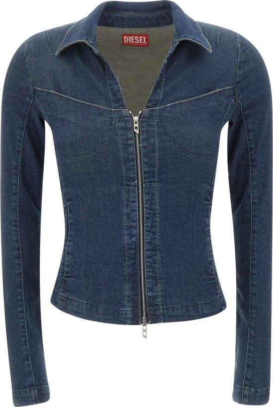 26FW 디젤 데님 셔츠 A250000IFBY01 BLUE