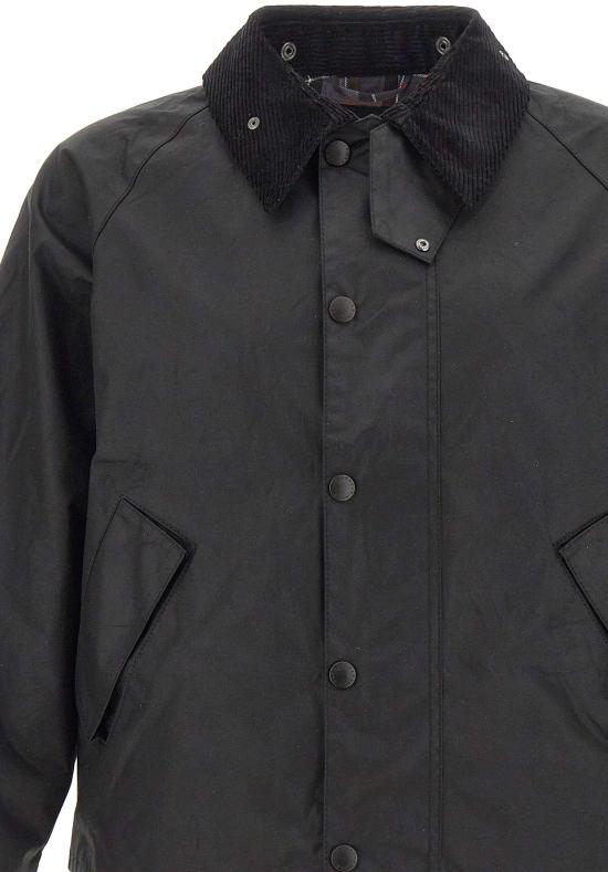 26FW 바버 TRANSPORT 트랜스포트 왁스 재킷 MWX1678MWXBK91 BLACK - BARBOUR