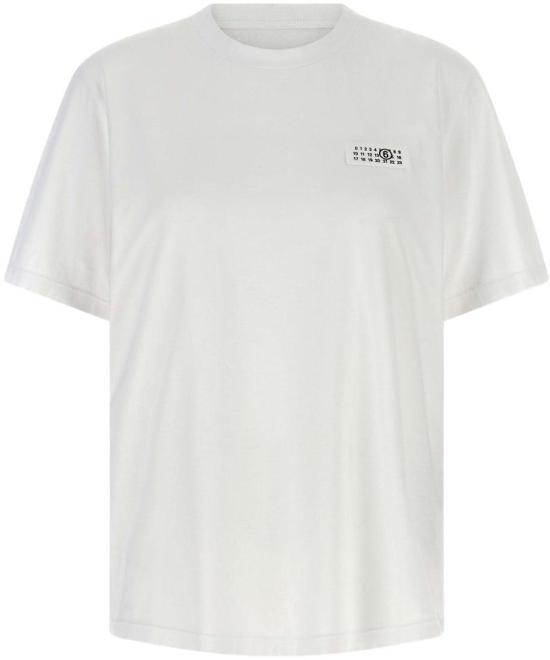25FW 마르지엘라 반팔 티셔츠 4842914 WHITE