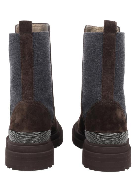 26FW 브루넬로 쿠치넬리 부츠 MZSFG3307 C9795 DARK BROWN - BRUNELLO CUCINELLI