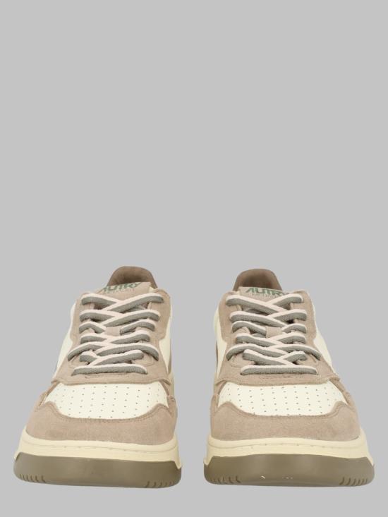 26FW 오트리 메달리스트 로우 스니커즈 AULM BW07 BEIGE