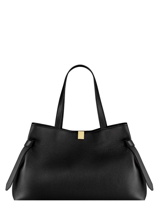 26FW 유제피 숄더백 GYOZA TOTE PEBBLE GRAIN LEATHER BLACK