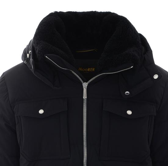 26FW 무레르 숏패딩 ALARICK KNU0001 Black - MOORER