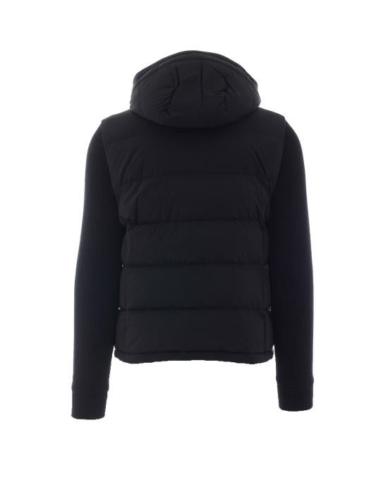 26FW 무레르 포스콜로 KNM 패디드 봄버 니트 자켓 FOSCOLO KNMU0001 Black - MOORER