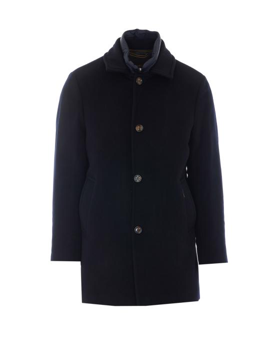 26FW 무레르 몬페라토 LE 싱글 브레스티드 코트 MONFERRATO LEU0497 Blue