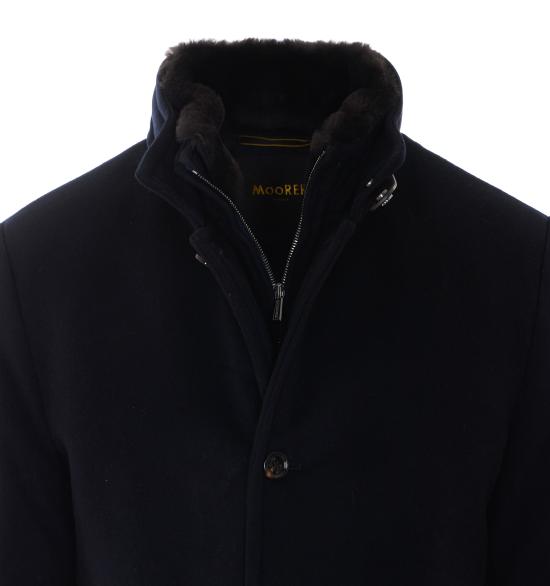 26FW 무레르 본드 FUR LE 싱글 브레스티드 구스 다운 자켓 BOND FURLEU0497 Blue - MOORER