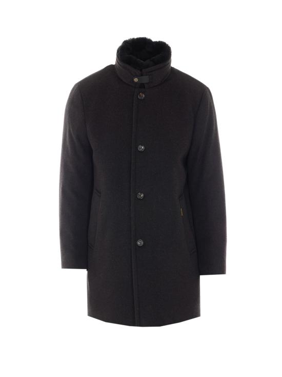 26FW 무레르 본드 FUR LE 싱글 브레스티드 구스 다운 자켓 BOND FURLEU0202 Brown
