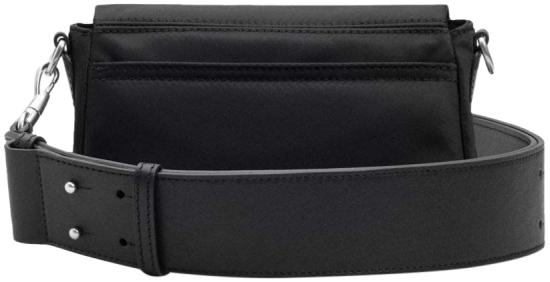 26FW 아미 톤온톤 하트 로고 나일론 마르셀 런치 박스 백 ULL710 AW0001001 BLACK - AMI