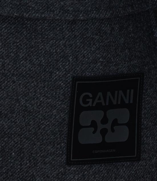 26FW 가니 코트 A1120002 252 Grey - GANNI