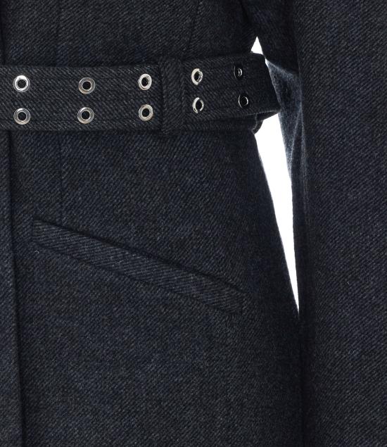 26FW 가니 수트 자켓 A1130013 252 Grey - GANNI