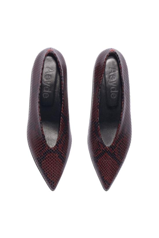 26FW 에이드 힐/펌프스 A11PU0125006012226PORT Brown - AEYDE