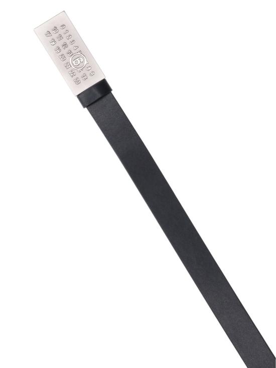 26FW MM6 메종마르지엘라 레귤러 벨트 SA6TP0010 P9198H1145 Black - MM6 MAISON MARGIELA