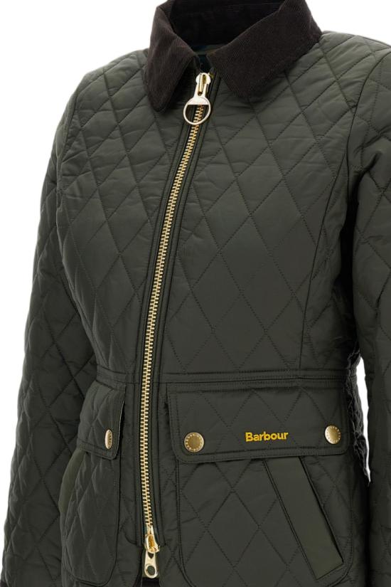  바버 비드넬 피티드 퀼티드 재킷 LQU1765SG71 Green - BARBOUR