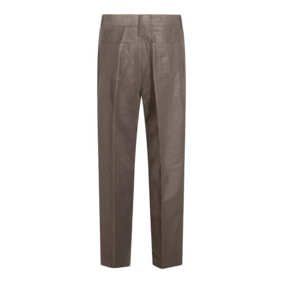 26FW 릭 오웬스 스트레이트 팬츠 RU02F4333MOR34 Brown - RICK OWENS