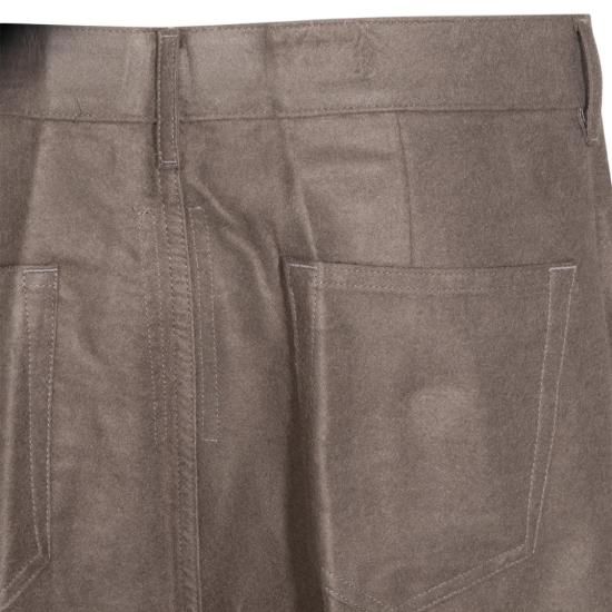 26FW 릭 오웬스 스트레이트 팬츠 RU02F4333MOR34 Brown - RICK OWENS