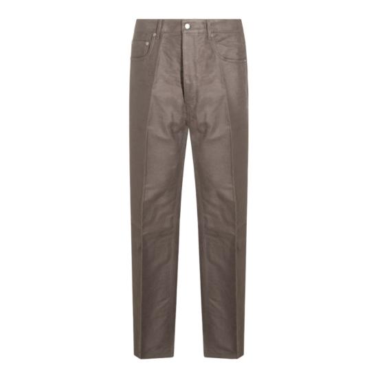 26FW 릭 오웬스 스트레이트 팬츠 RU02F4333MOR34 Brown