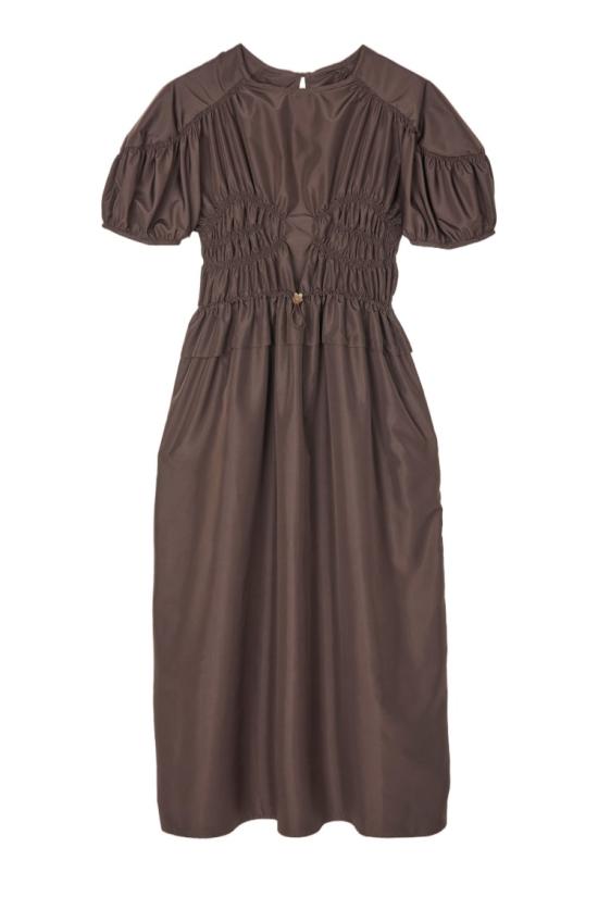 26FW 세실리아 반센 미디 원피스 26RTW10024BROWN