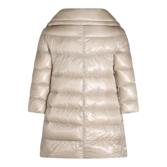 26FW 에르노 클레오페 A-쉐입 다운 코트 PI0001DIC12017Z1985 Neutrals - HERNO