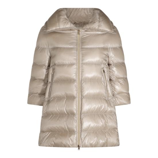 26FW 에르노 클레오페 A-쉐입 다운 코트 PI0001DIC12017Z1985 Neutrals