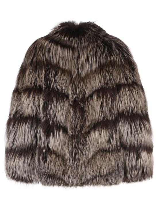 26FW 시모네타 무스탕 F06JA39F1 779 Grey - SIMONETTA