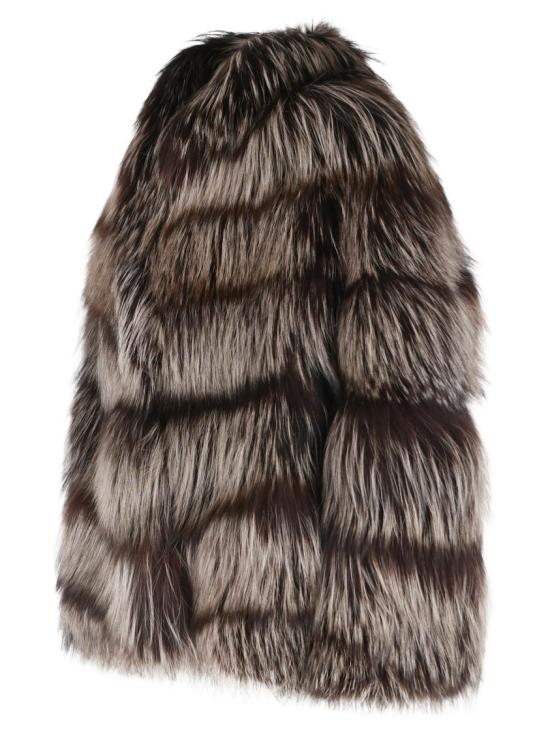 26FW 시모네타 무스탕 F06JA39F1 779 Grey - SIMONETTA