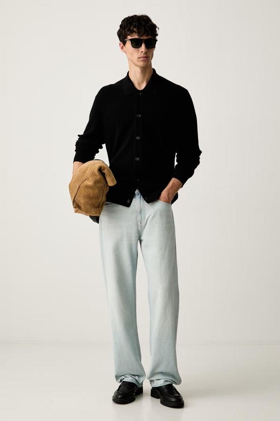 26FW 보스 가디건 50565524 10280696 01 001 Black - BOSS