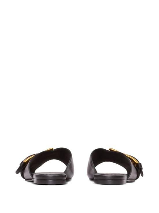 26SS 발망 뮬/슬리퍼 GN1UP141LVIT 0PA Black - BALMAIN