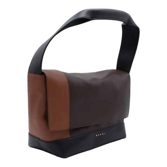 26FW 마르니 숄더백 SBMP0282U2P8902ZP263 Brown - MARNI