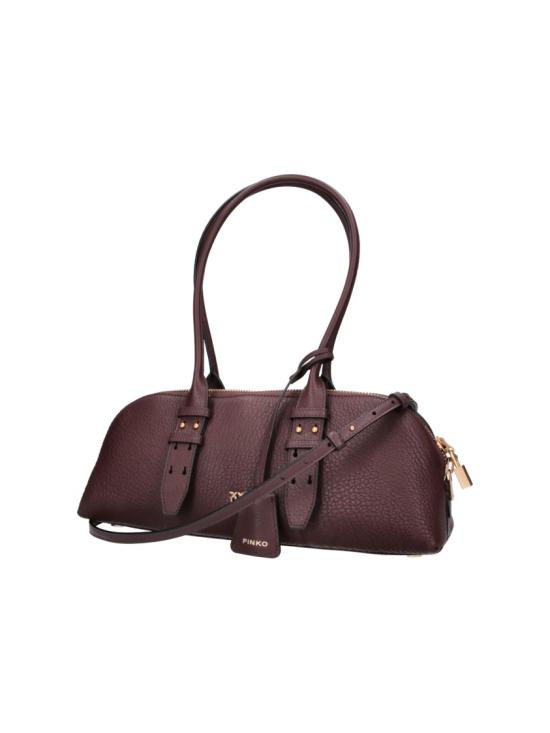 26FW 핑코 토트백 106169 A3CXL88Q Burgundy - PINKO