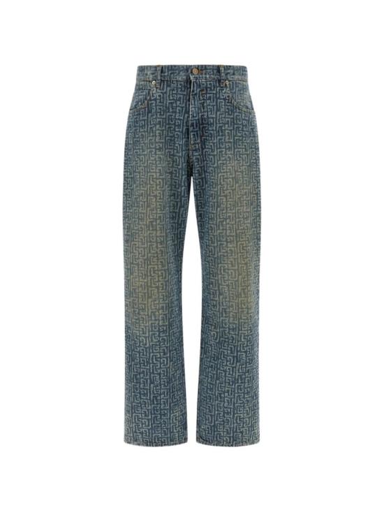26SS 발망 데님 팬츠 GH1ML135DG12 6AW Grey
